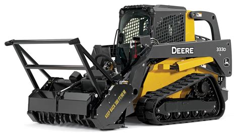 john deere skid steer mulching head|used skid steer with mulcher for sale.